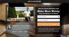 Desktop Screenshot of mattclarkonline.com