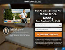 Tablet Screenshot of mattclarkonline.com